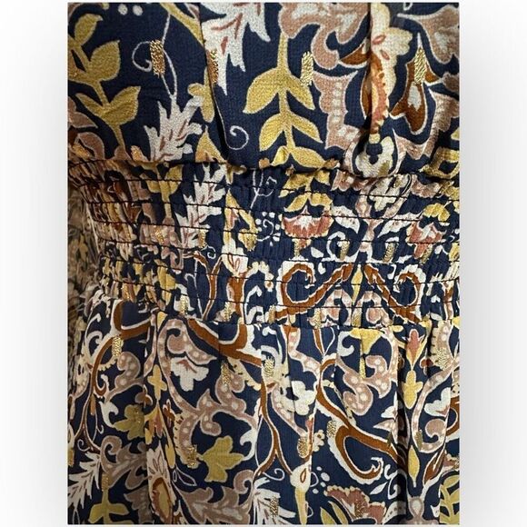 NWOT City Studio Floral Print Mini Dress Blue Small - Picture 4 of 11